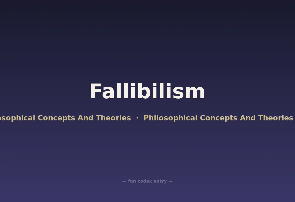 Fallibilism