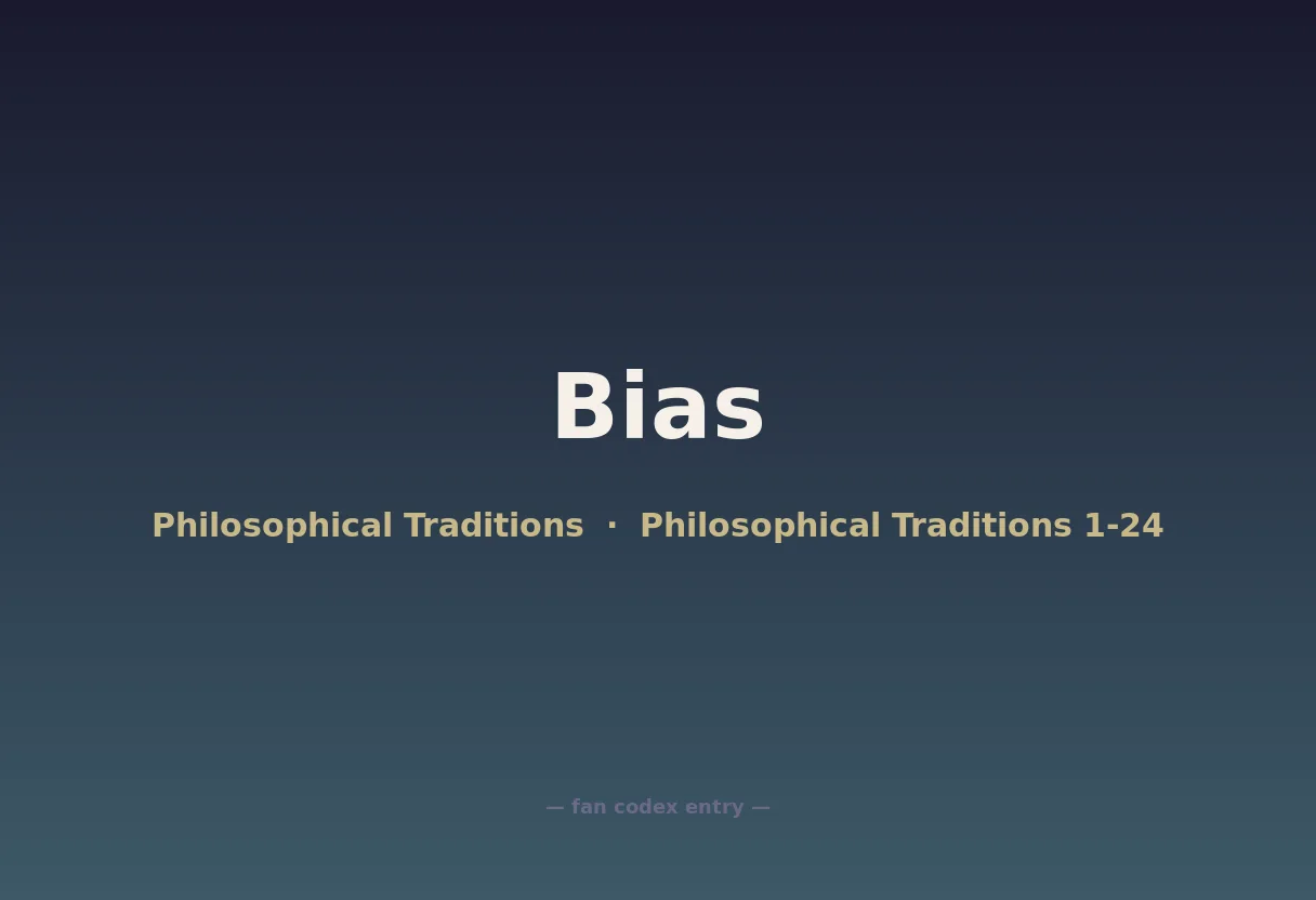 Bias