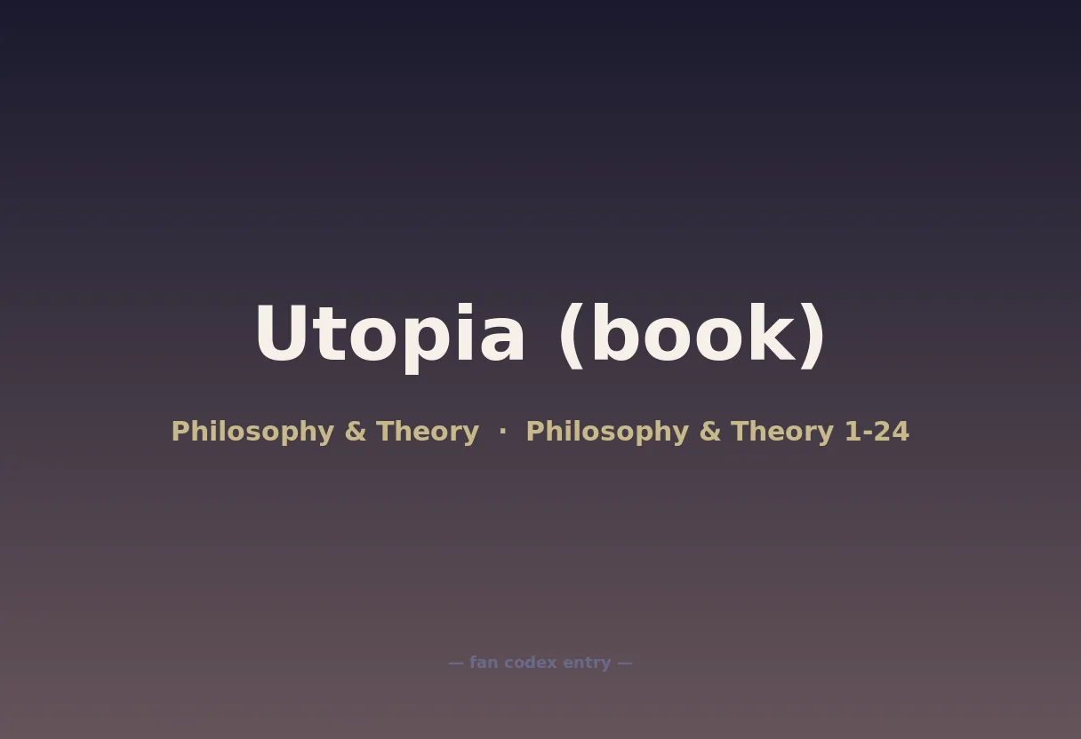 Utopia (book)