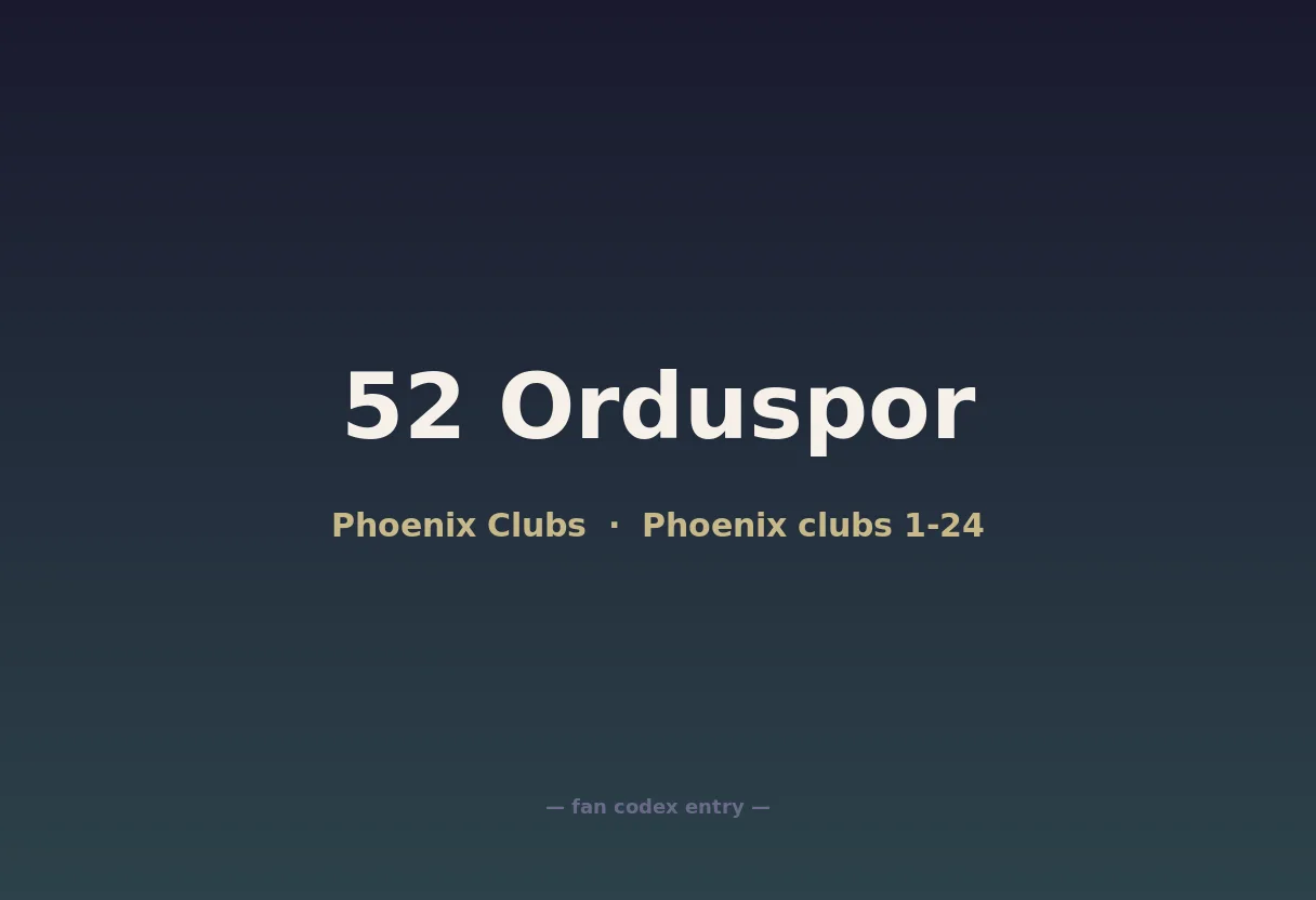 52 Orduspor