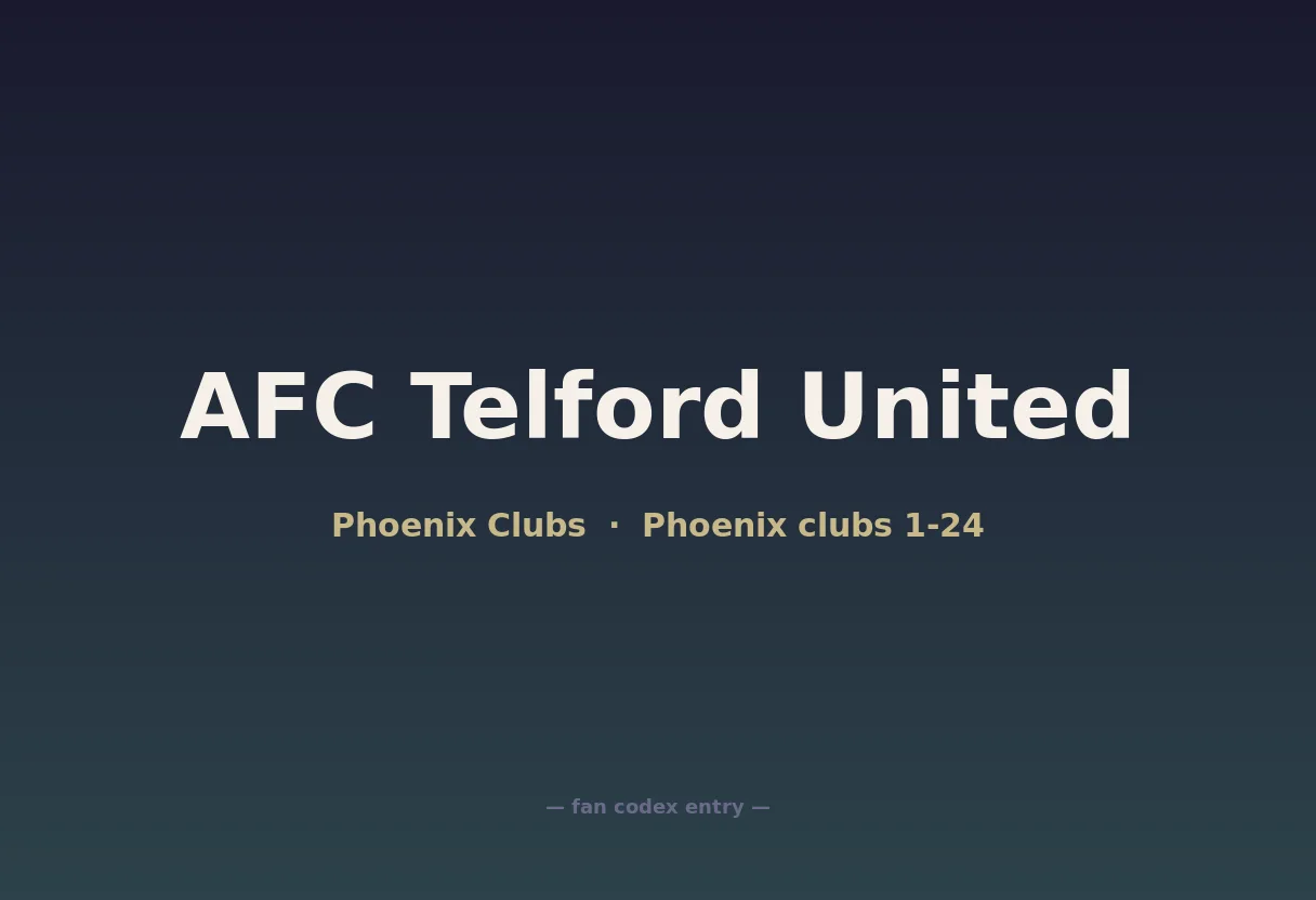AFC Telford United
