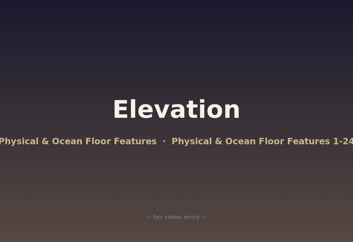 Elevation