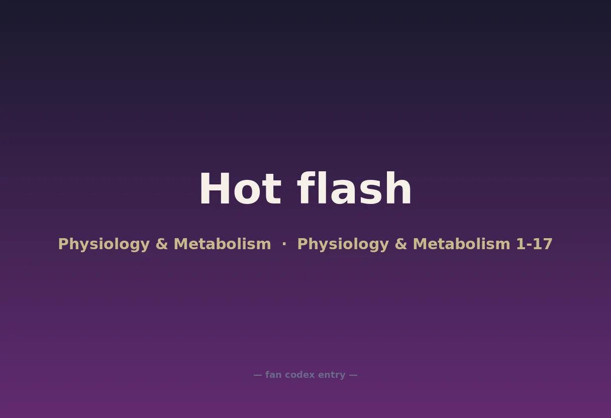 Hot flash