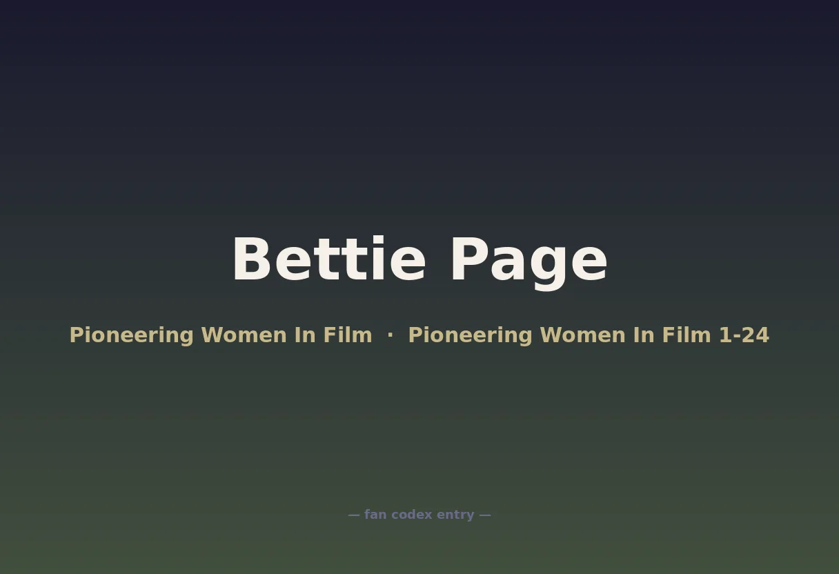 Bettie Page