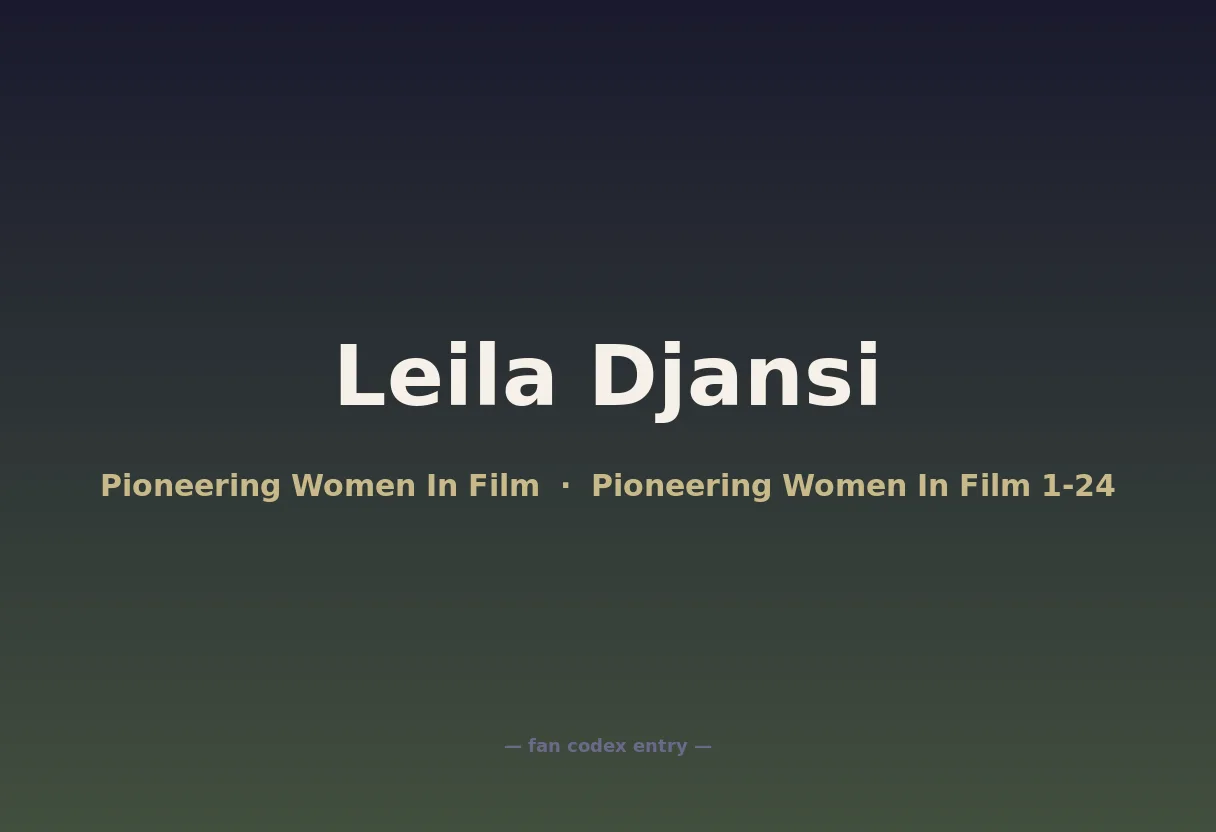 Leila Djansi
