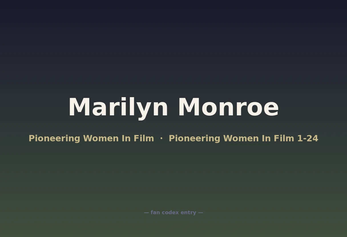 Marilyn Monroe