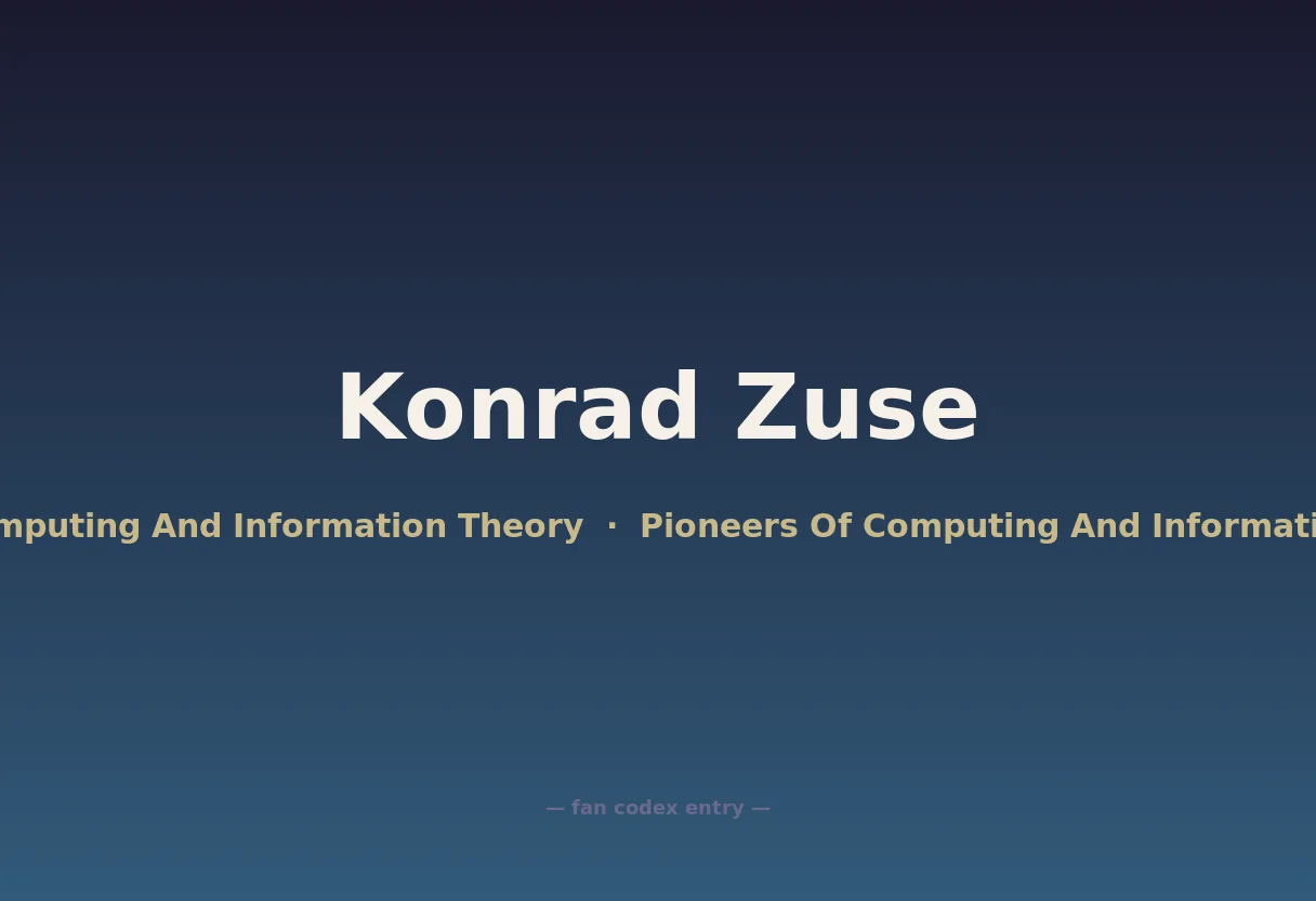 Konrad Zuse