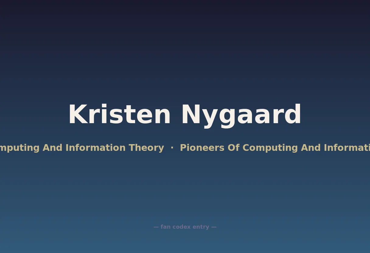 Kristen Nygaard