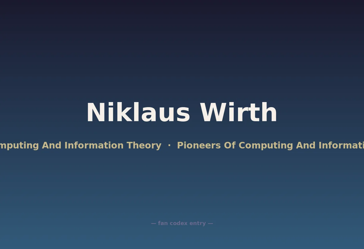 Niklaus Wirth