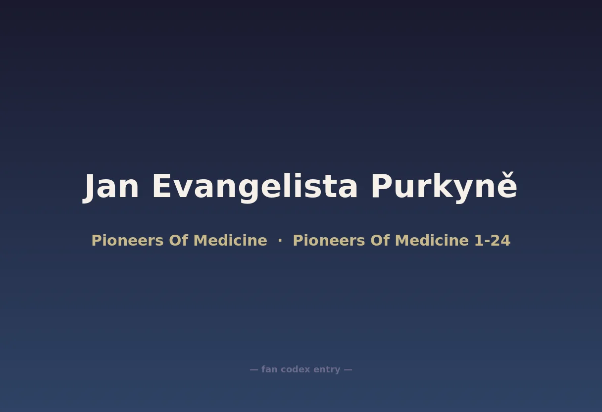 Jan Evangelista Purkyně
