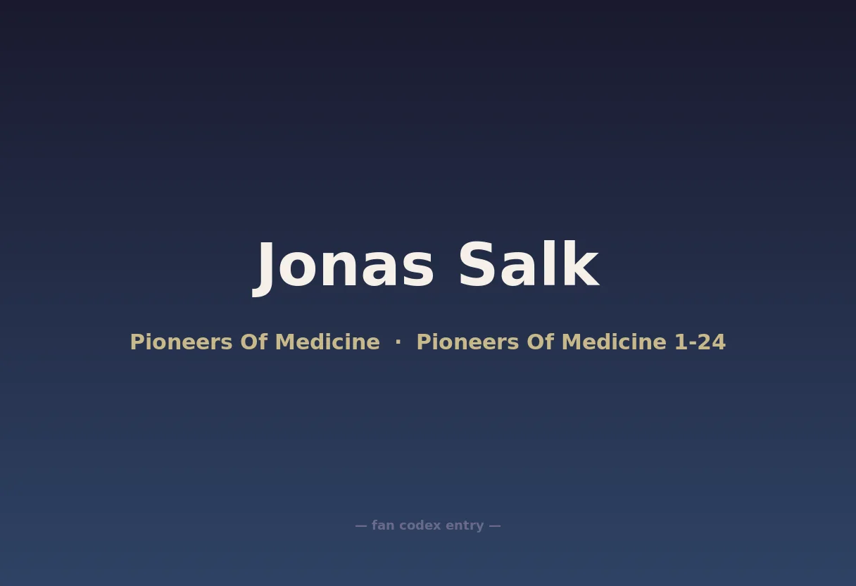Jonas Salk