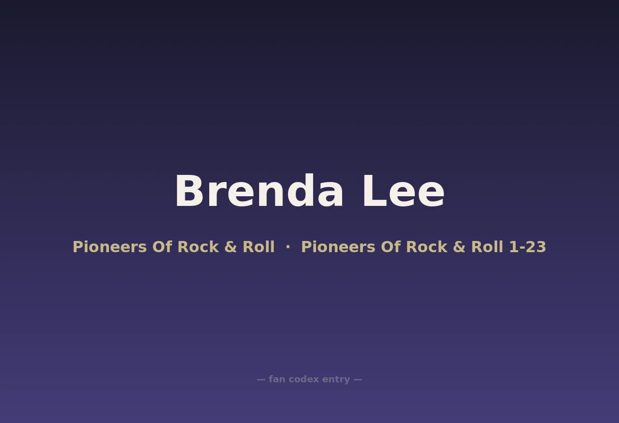 Brenda Lee