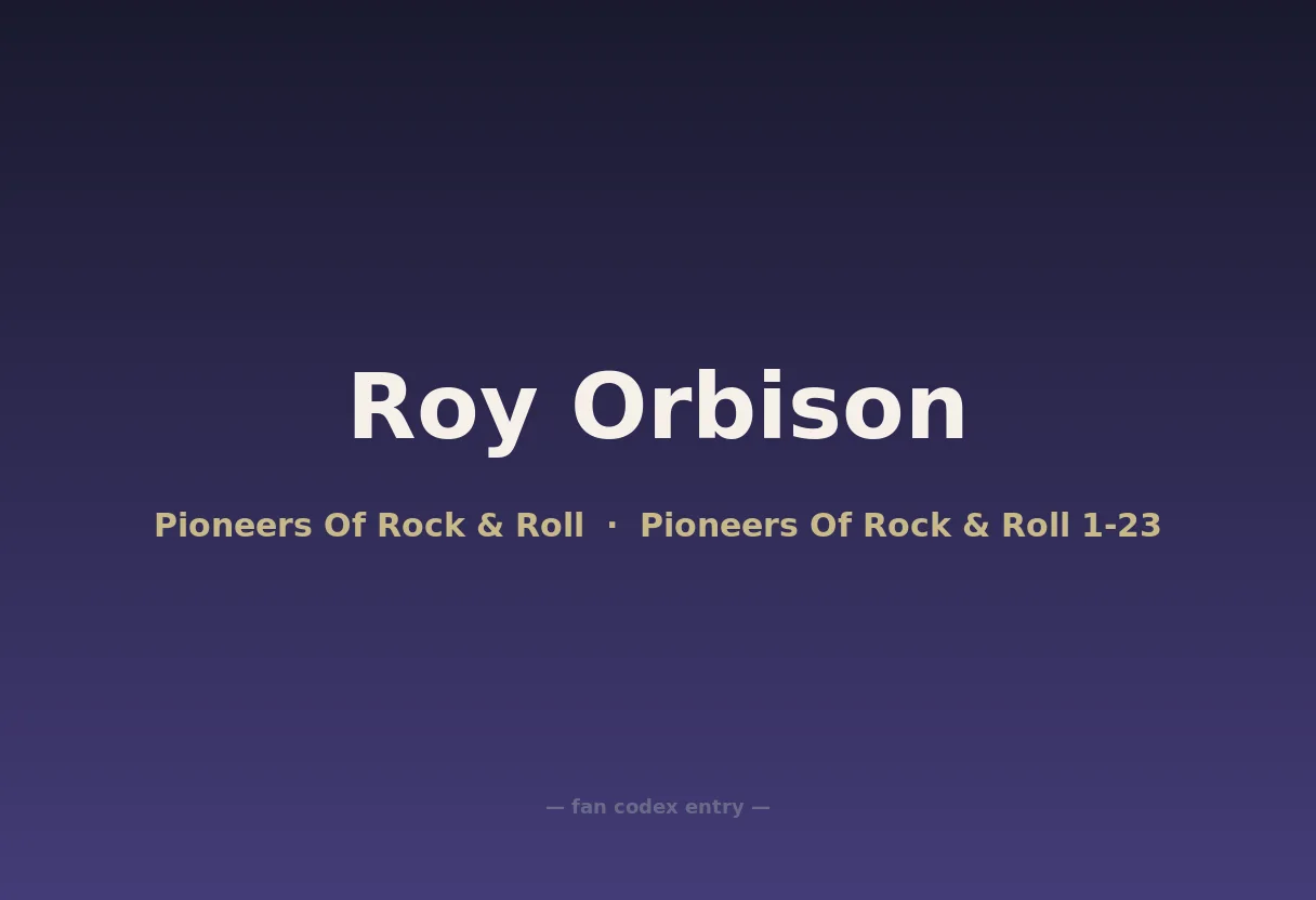 Roy Orbison