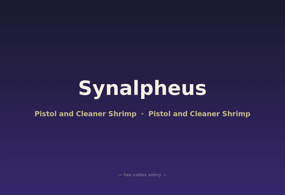 Synalpheus