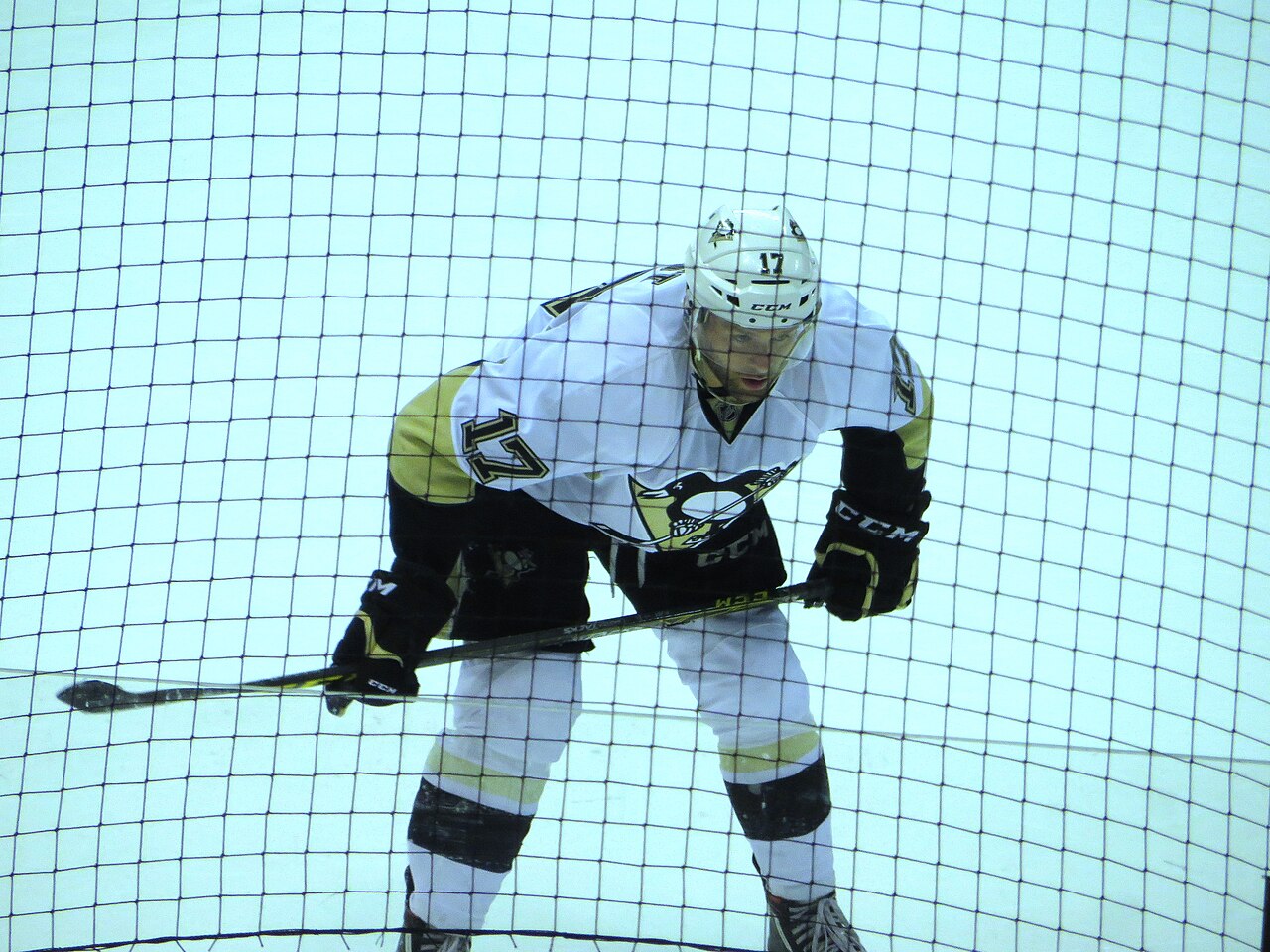 Bryan Rust, Detroit Red Wings vs. Pittsburgh Penguins, Joe Louis Arena, Detroit, Michigan