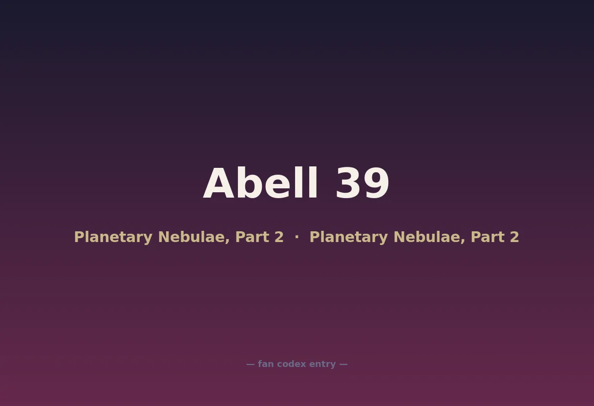 Abell 39