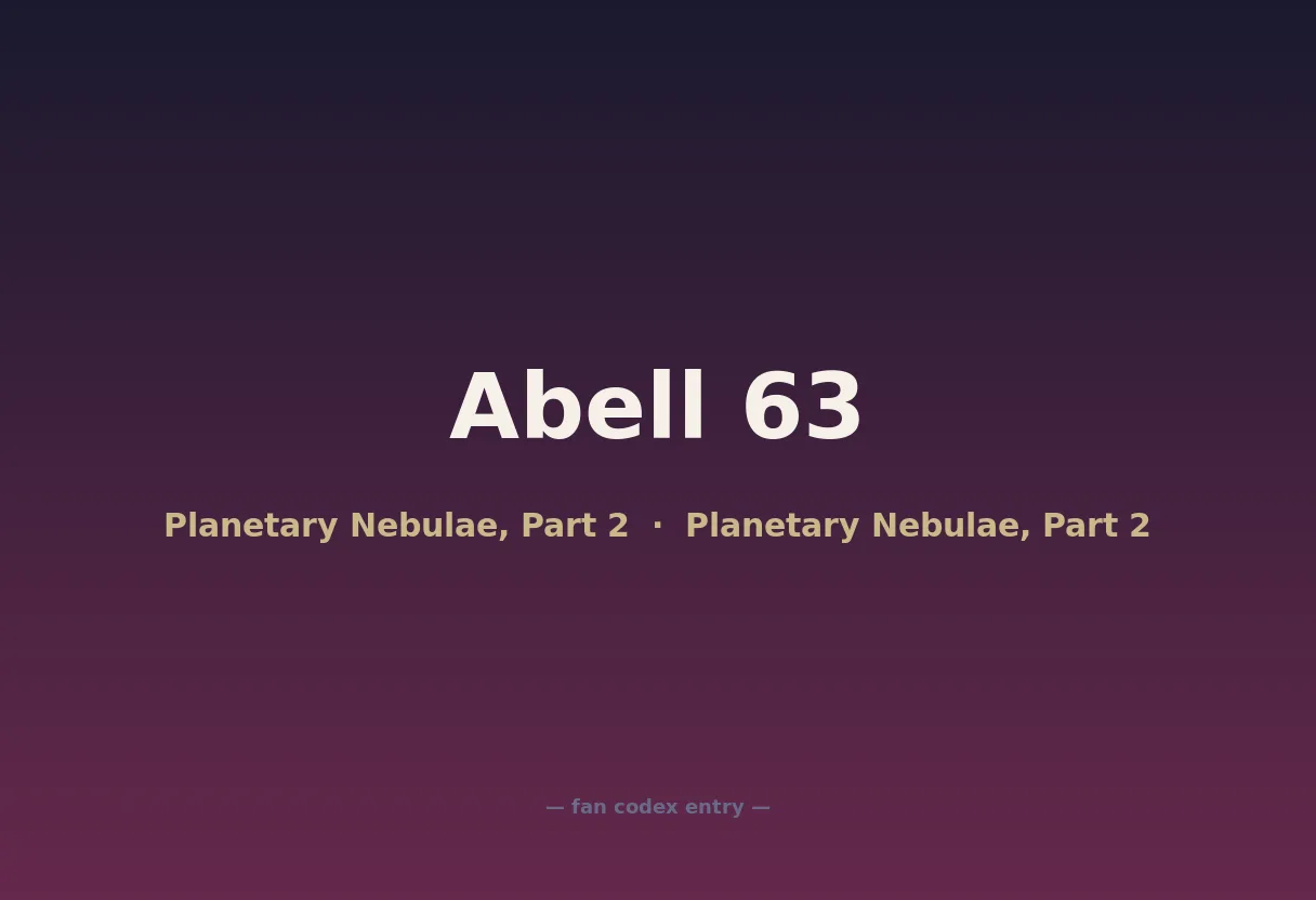 Abell 63