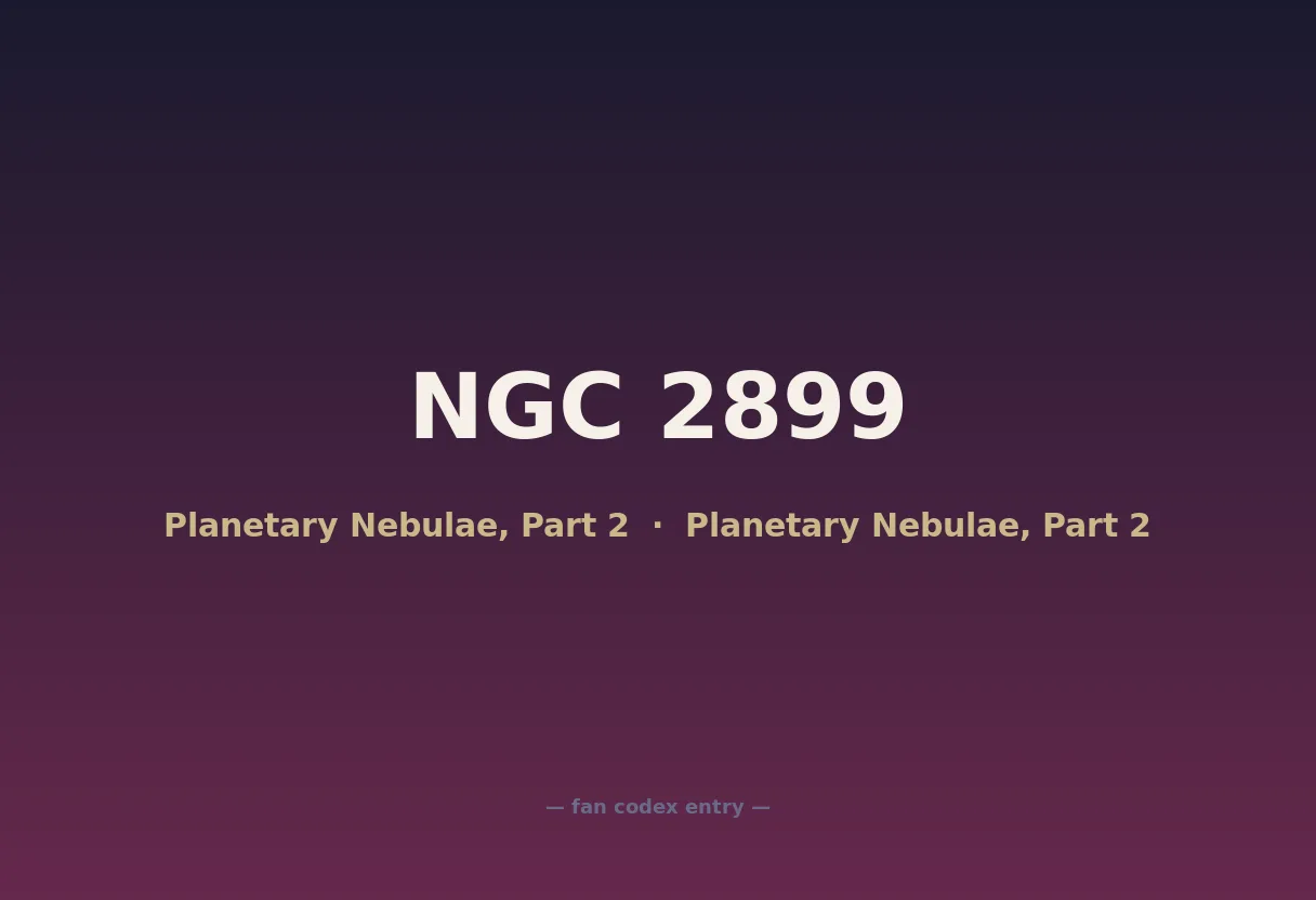 NGC 2899