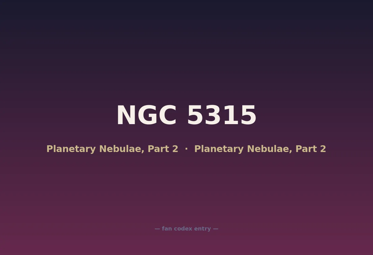 NGC 5315