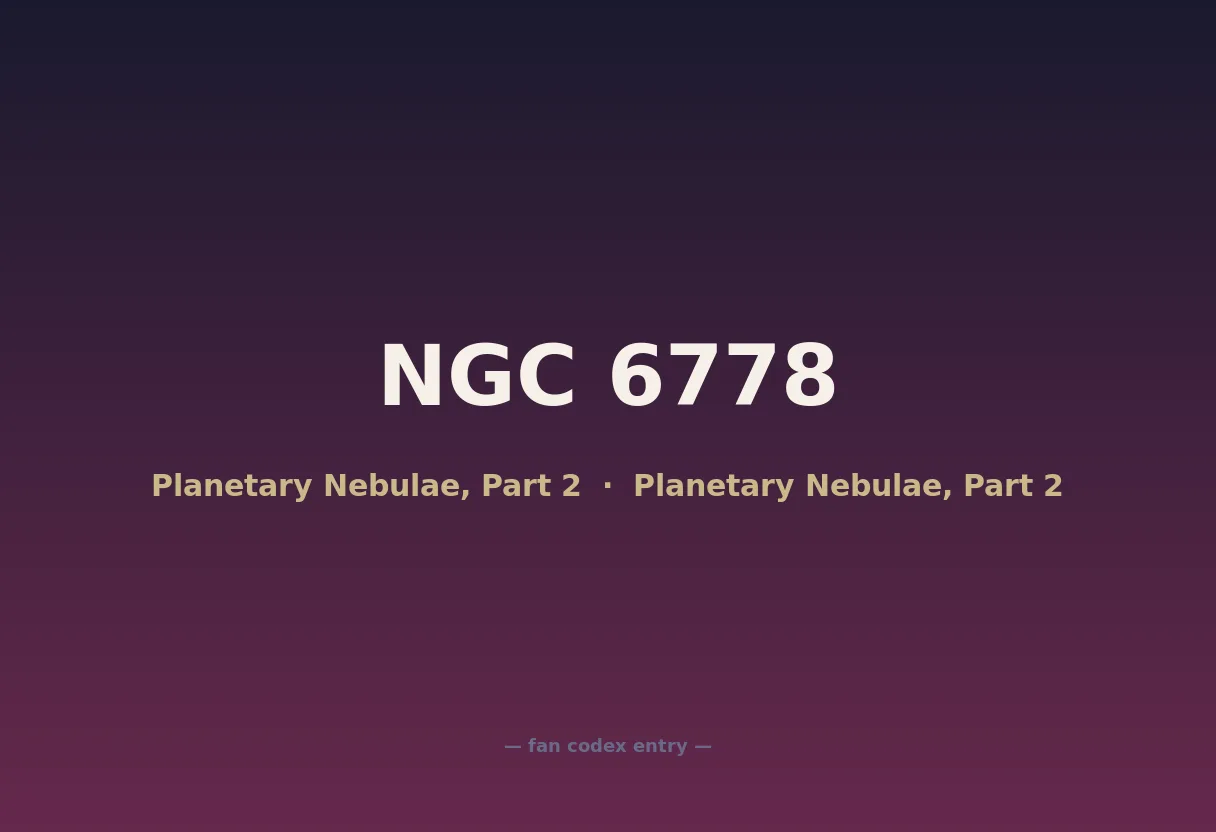 NGC 6778