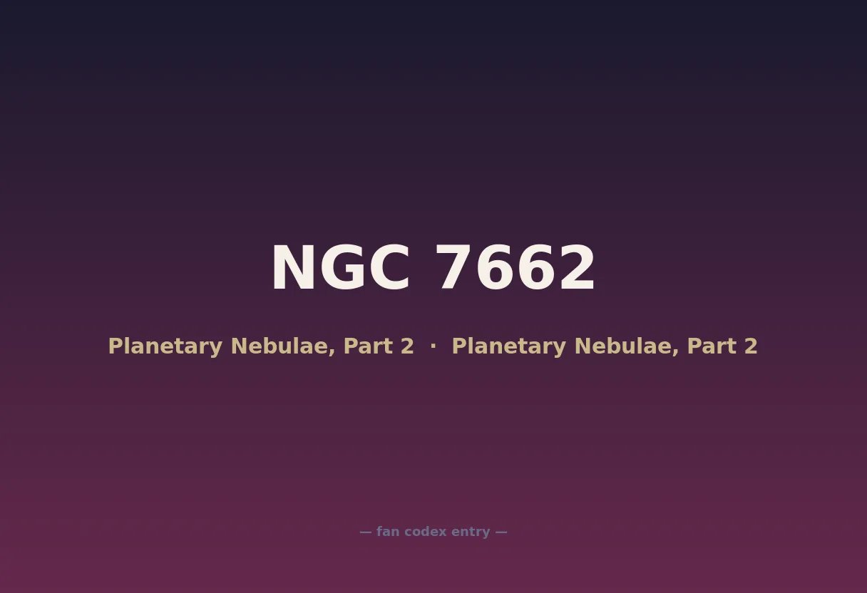 NGC 7662