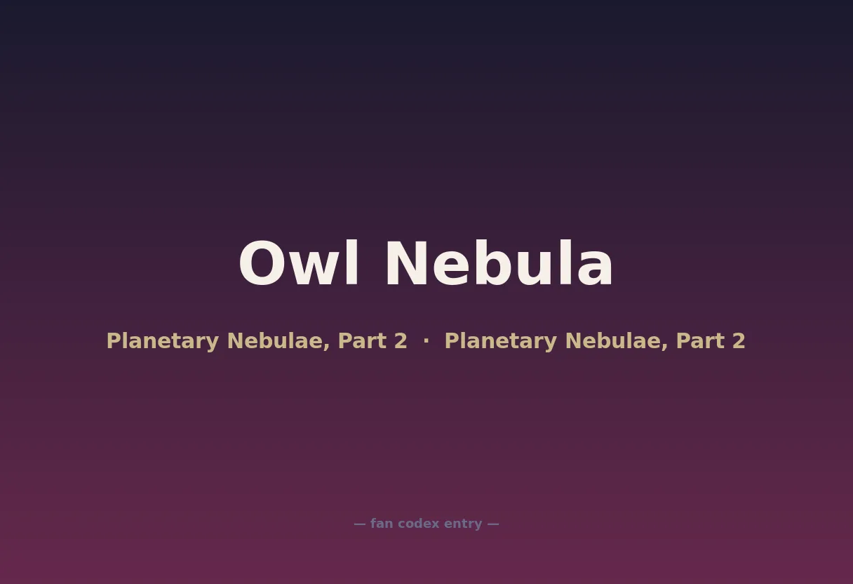 Owl Nebula