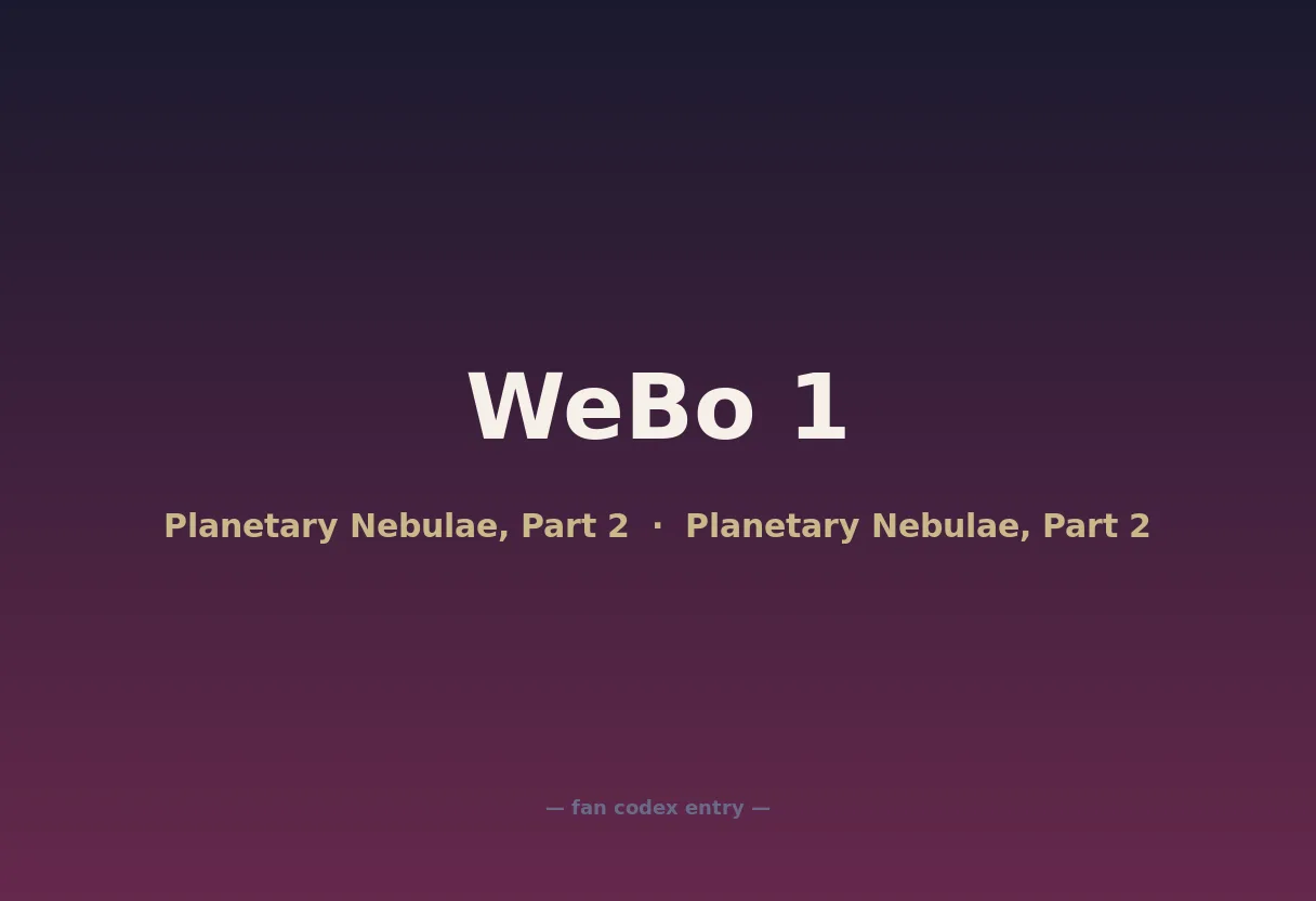 WeBo 1