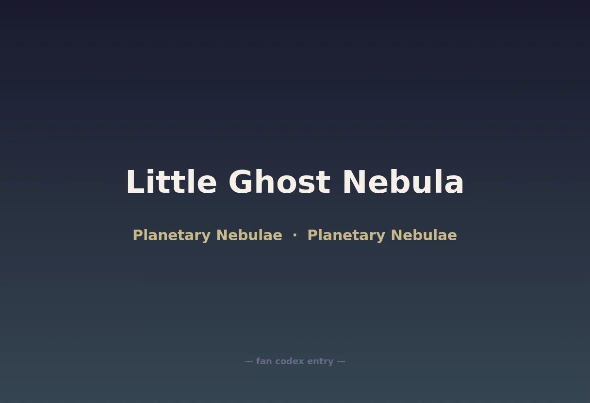 Little Ghost Nebula