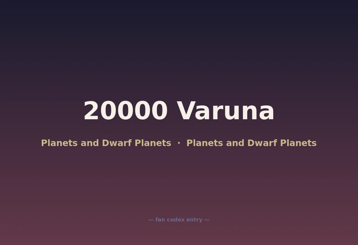 20000 Varuna