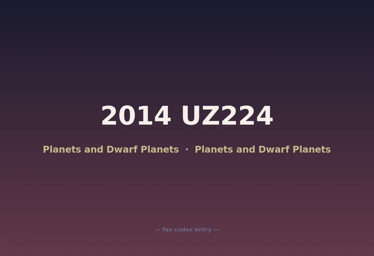 2014 UZ224