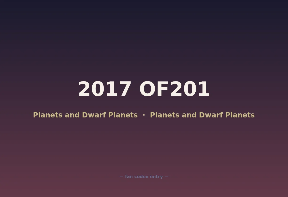 2017 OF201