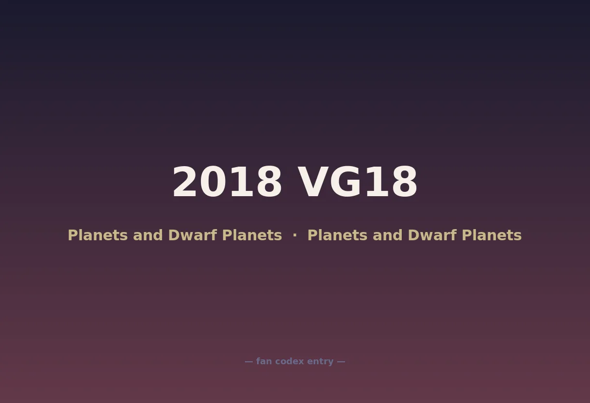 2018 VG18