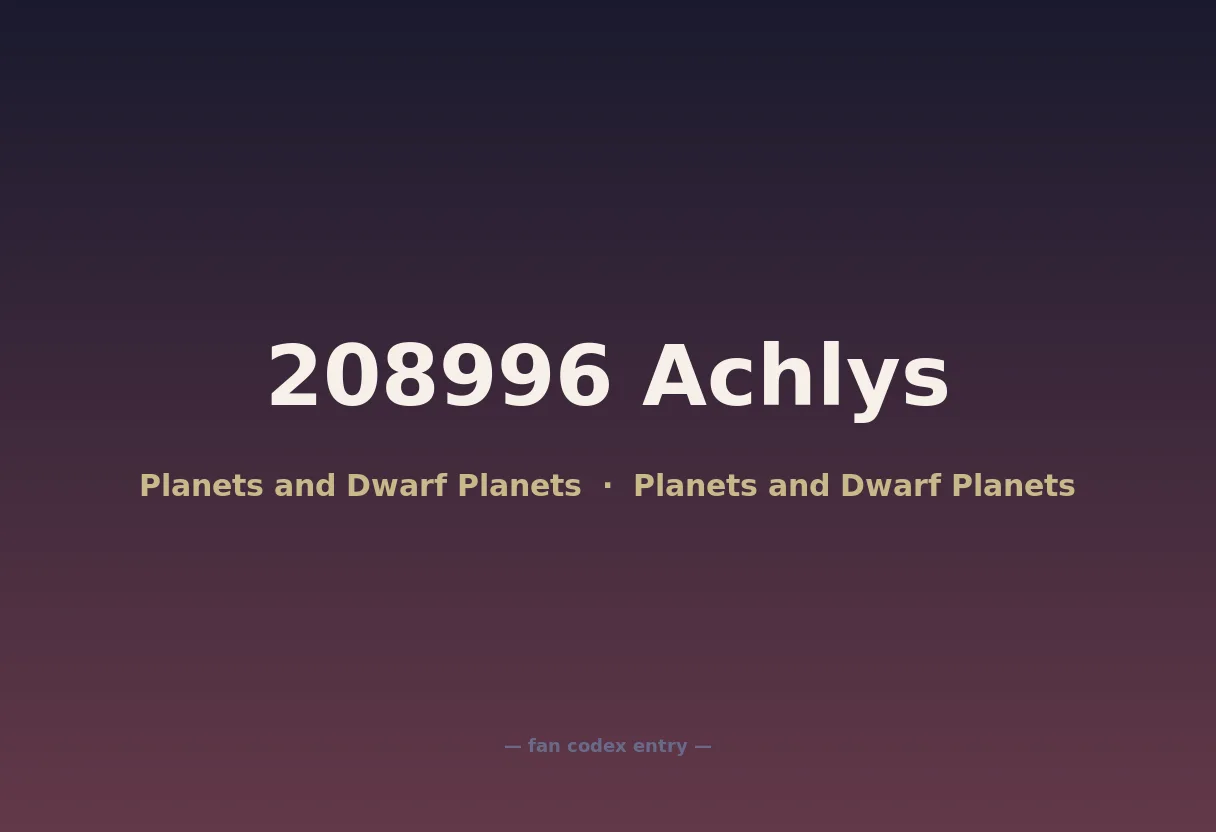 208996 Achlys