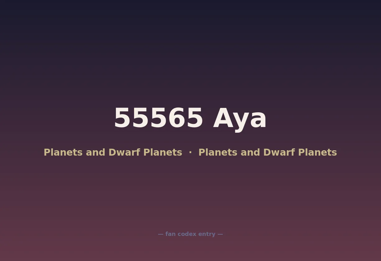 55565 Aya