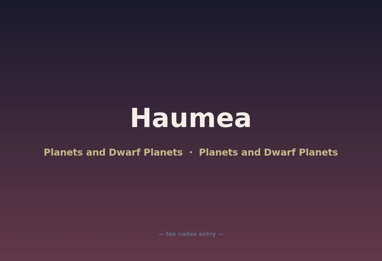 Haumea