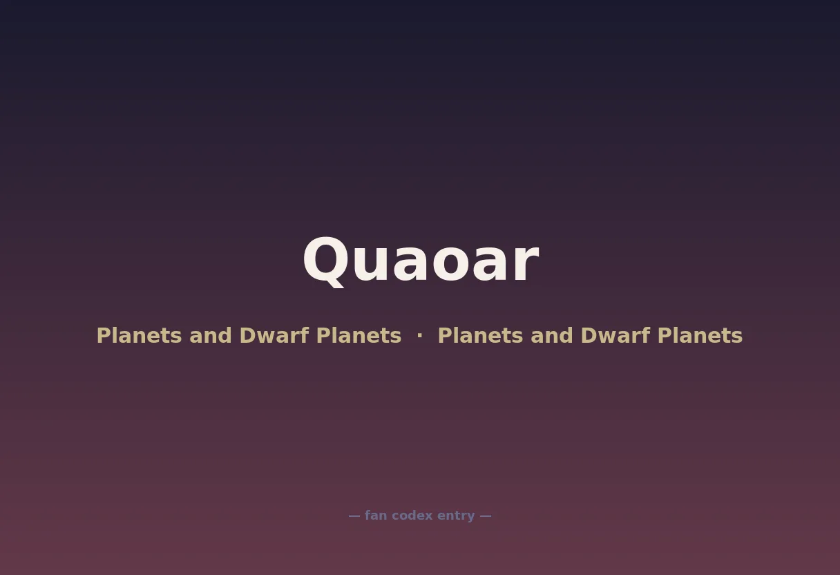 Quaoar