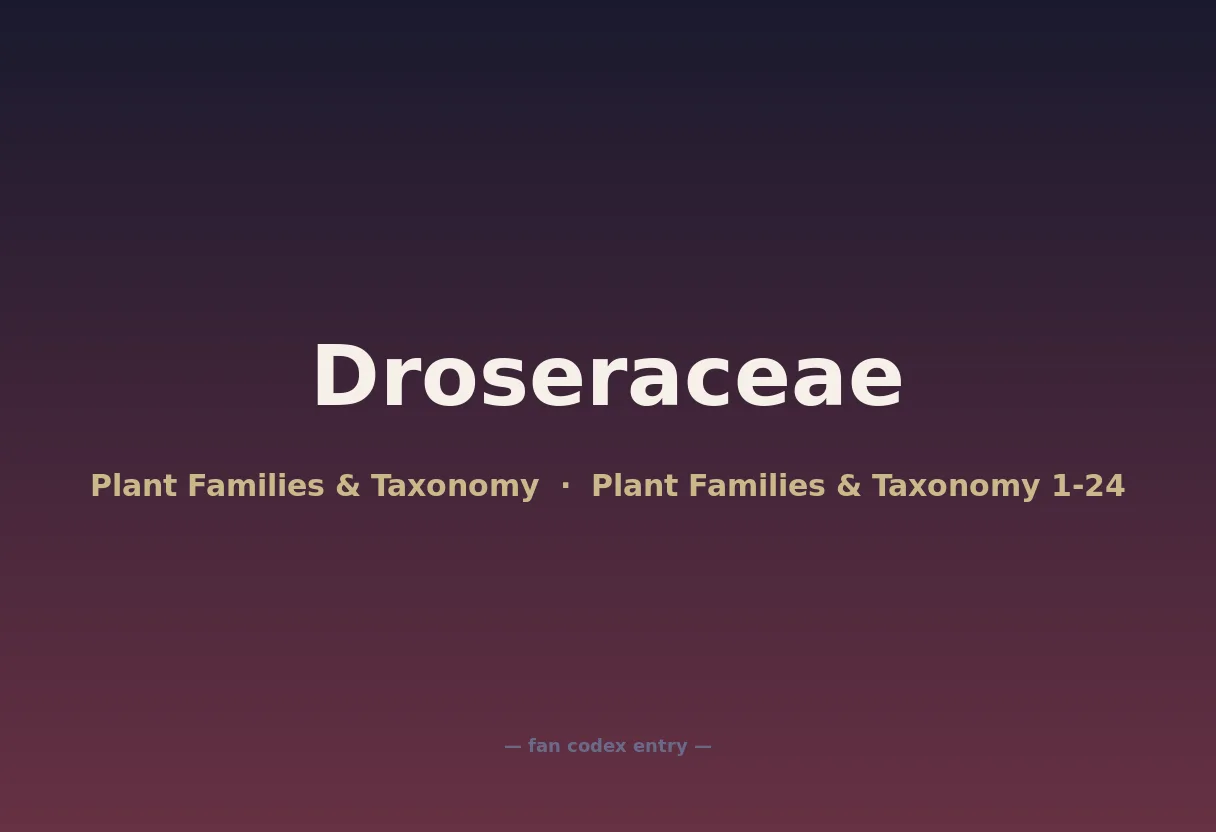 Droseraceae