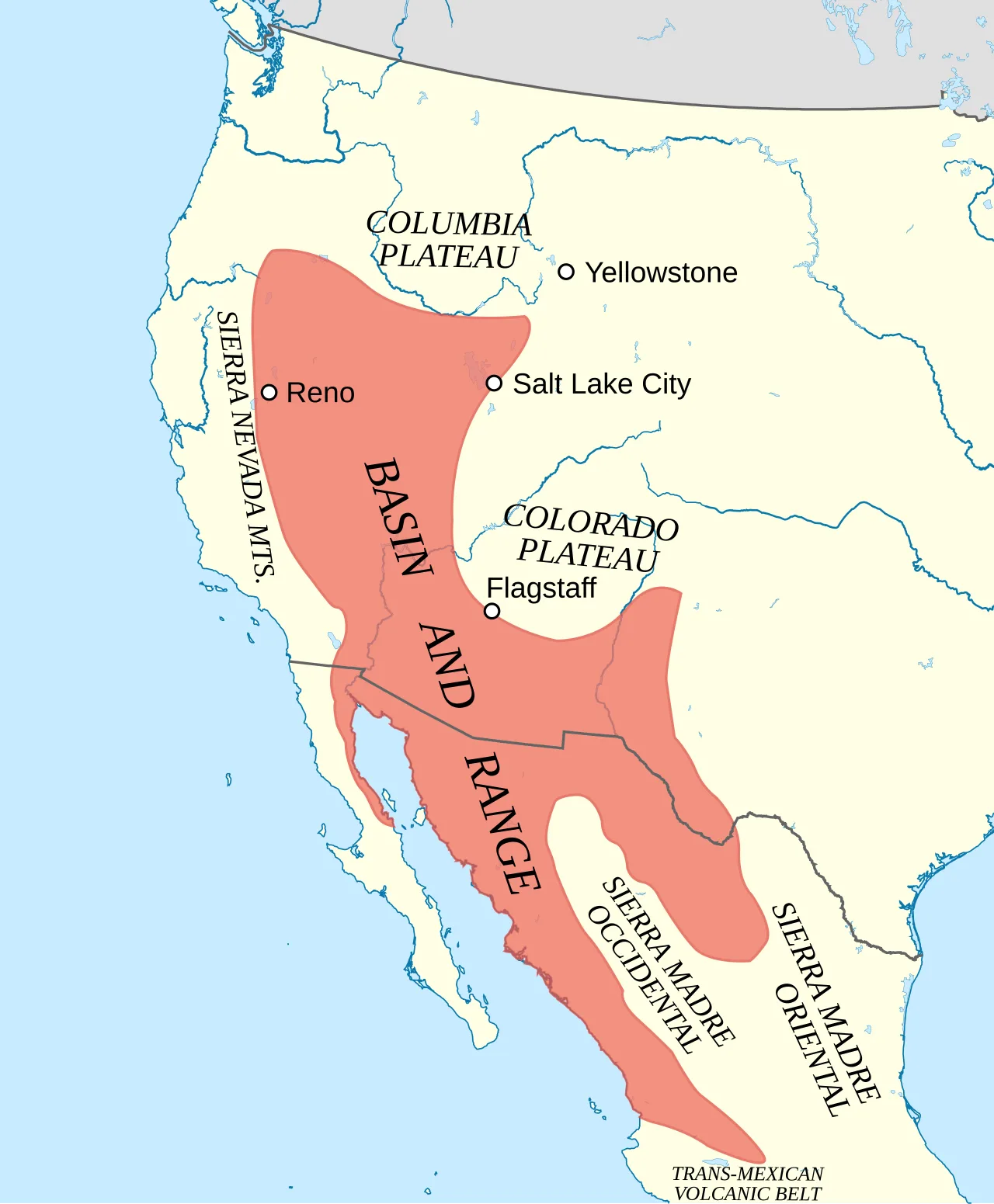 Basin and Range Province