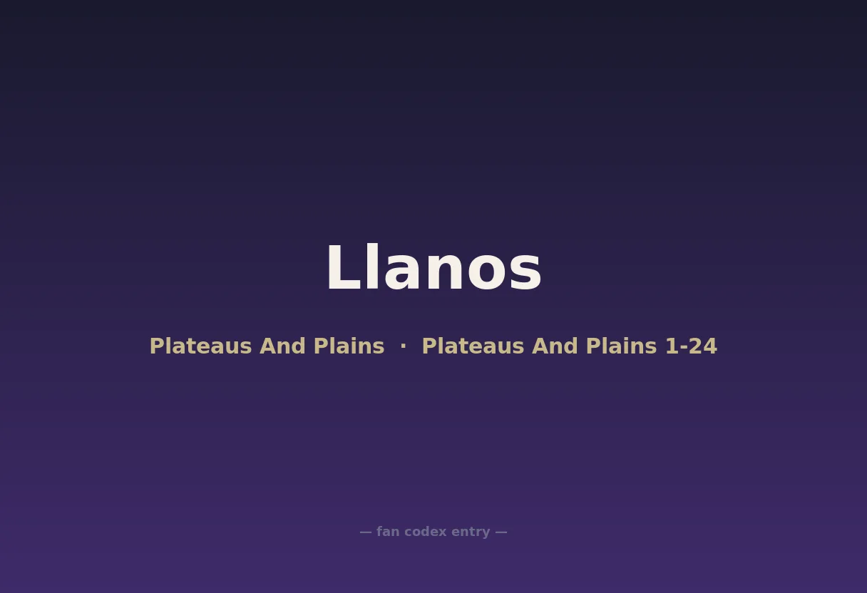 Llanos