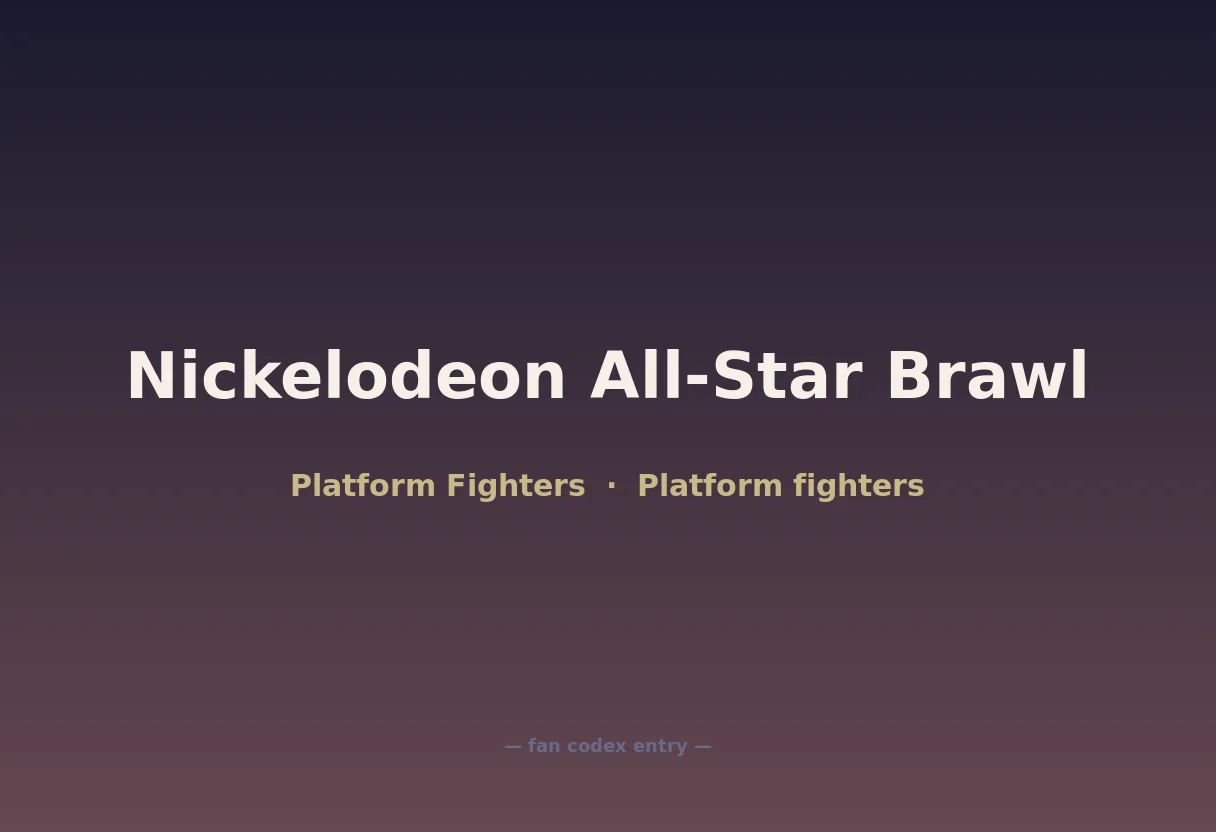 Nickelodeon All-Star Brawl