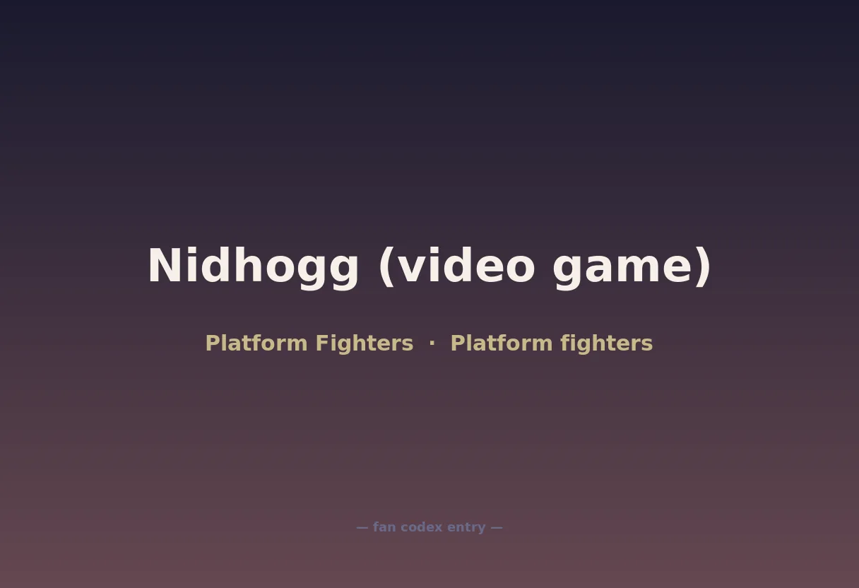 Nidhogg (video game)