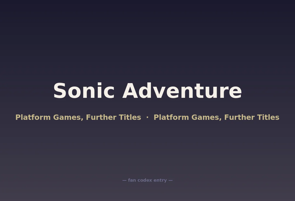 Sonic Adventure