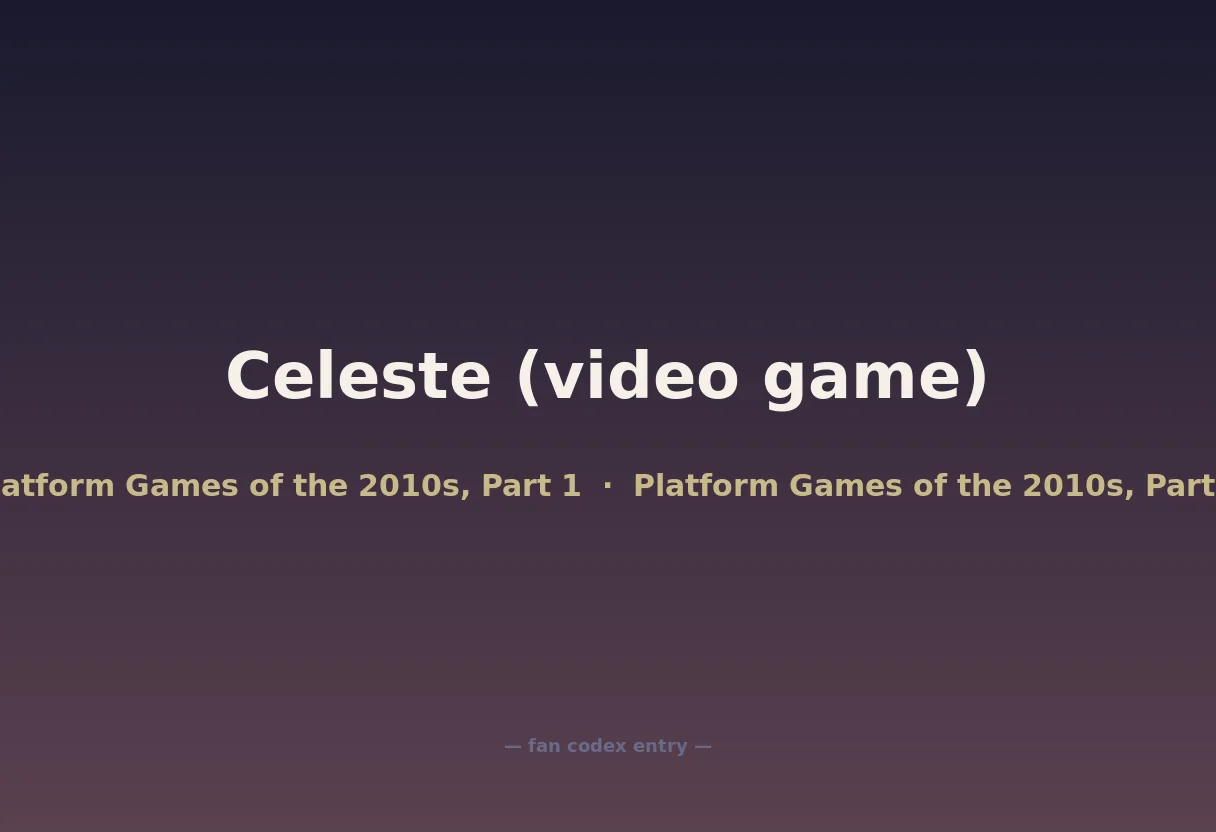 Celeste (video game)
