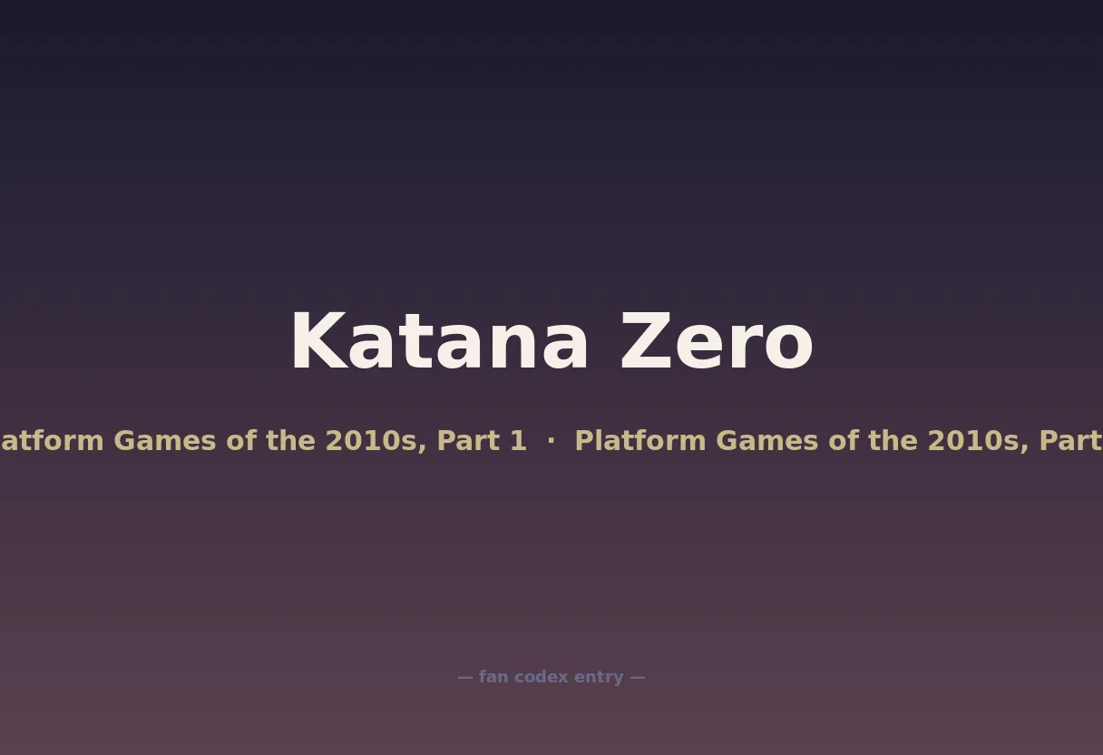 Katana Zero