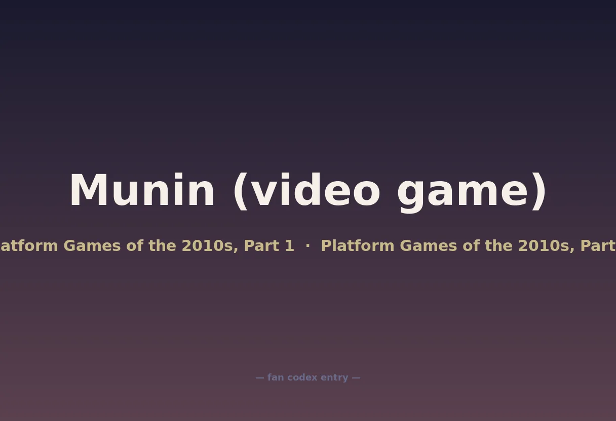 Munin (video game)