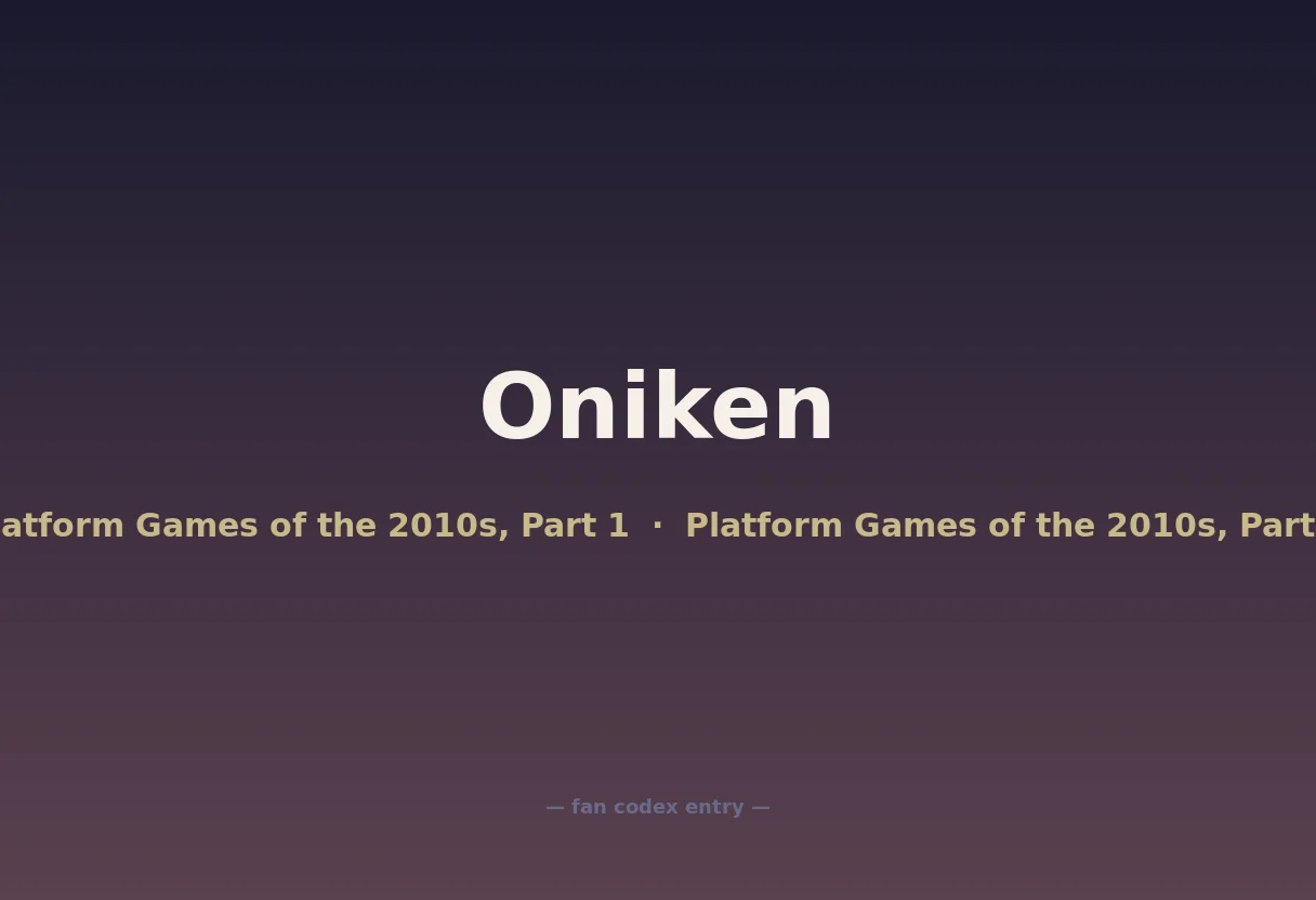 Oniken