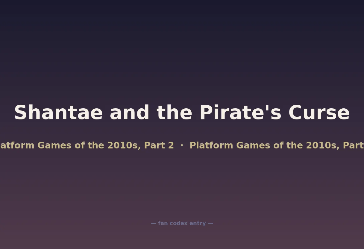 Shantae and the Pirate's Curse