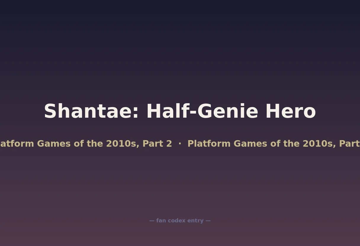 Shantae: Half-Genie Hero