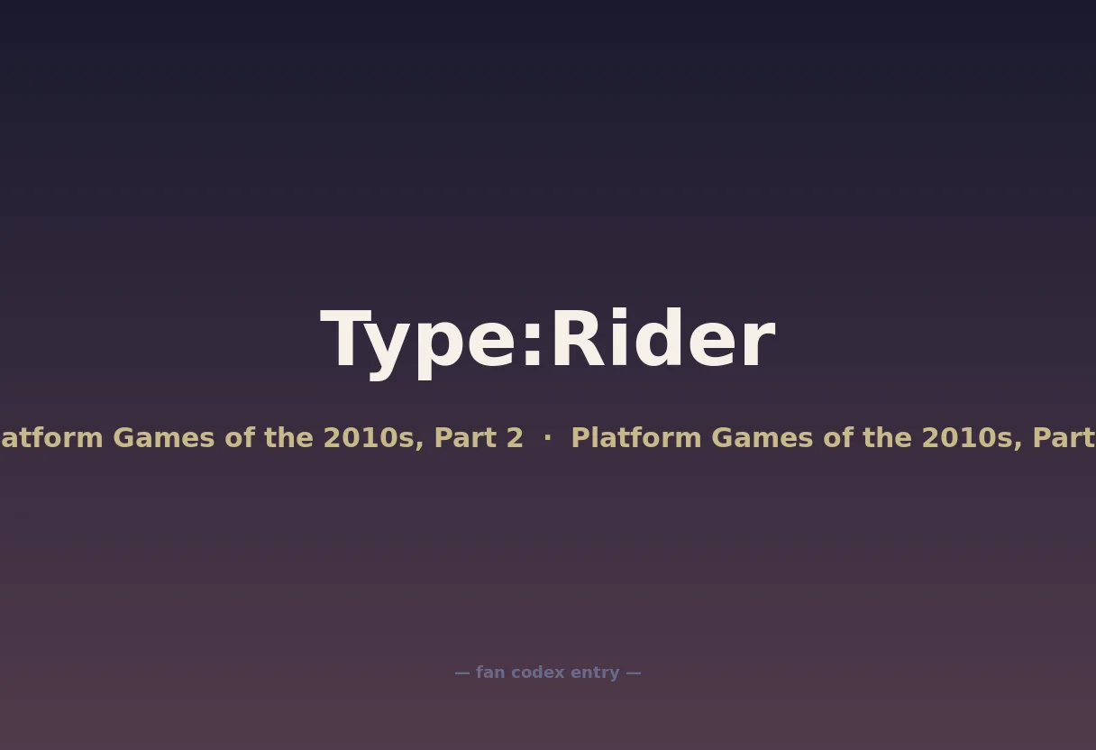 Type:Rider