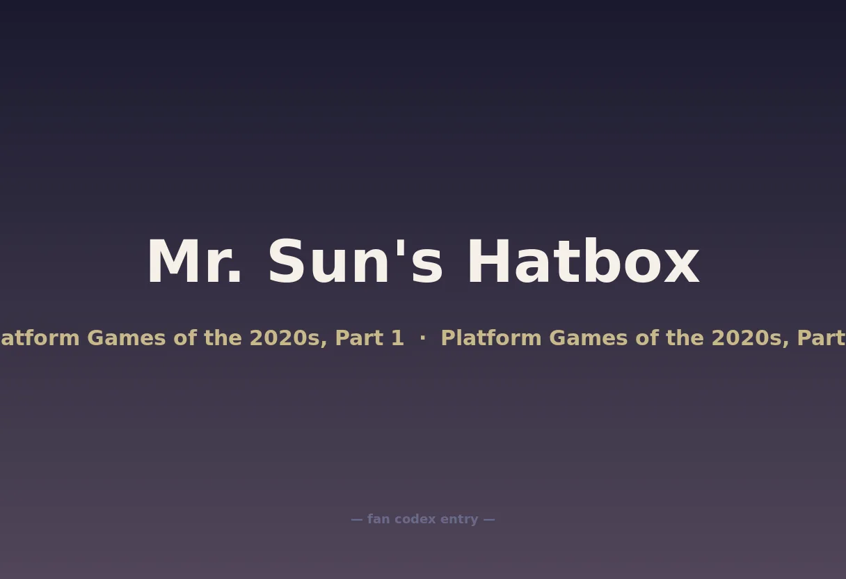 Mr. Sun's Hatbox